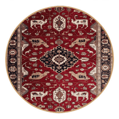 Tapis brun lavable à la machine