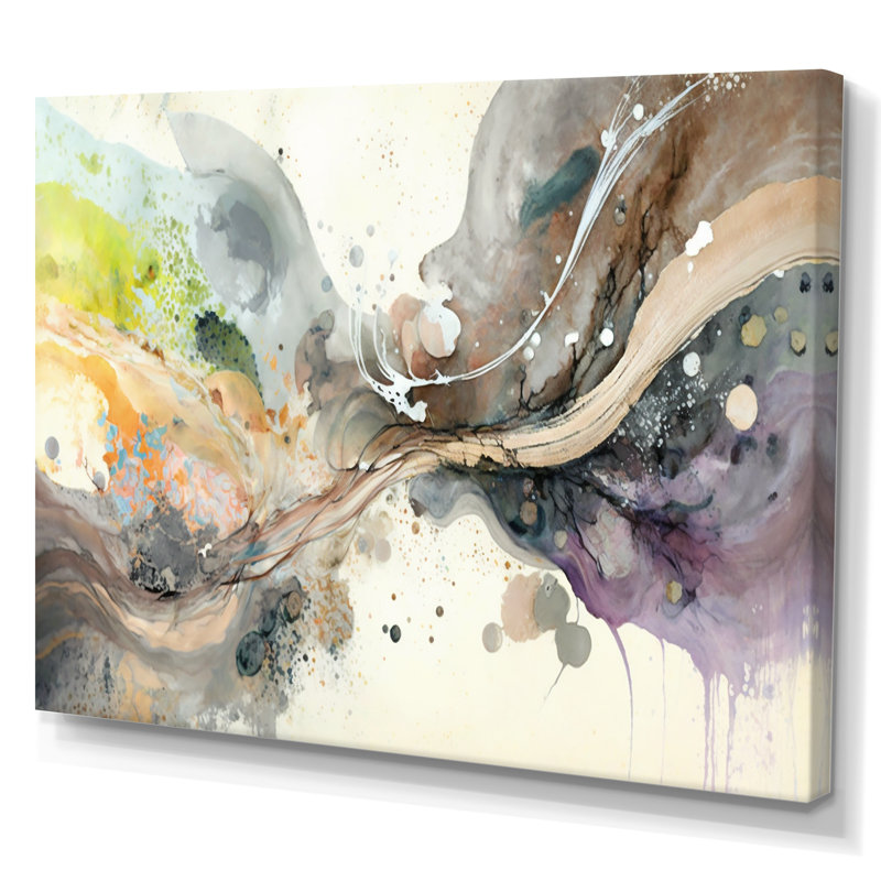 Art mural sur toile Subtile Serenity, H 12 po x l 20 po x P 1 po, Toile tendue