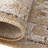 Oriental Machine Woven Polypropylene Indoor / Outdoor Area Rug in Natural-1847715495