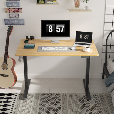 Adjustable Standing Desk, Whole-Piece Desktop