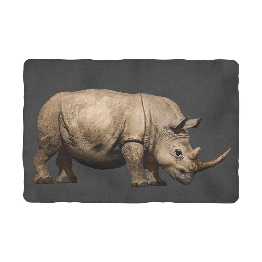 Tucker Murphy Pet™ Rhino Character Sublimation Pet Blanket Wayfair Canada