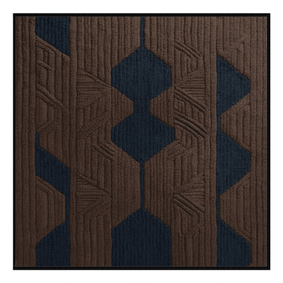 Machine Washable Trellis Brown Area Rug