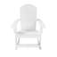 Chaise berçante d'extérieur en poly-87654875