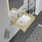 D-Code Ceramic Oval Undermount Bathroom Sink with Overflow