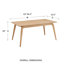 Table de salle à manger extensible Yolanda-2046580821