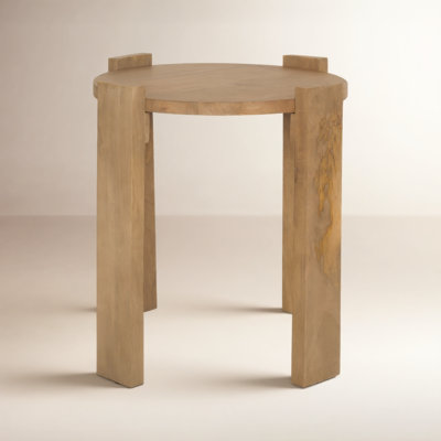 Sunni Solid Wood End Table