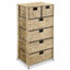 Unité de rangement avec 5/8 paniers