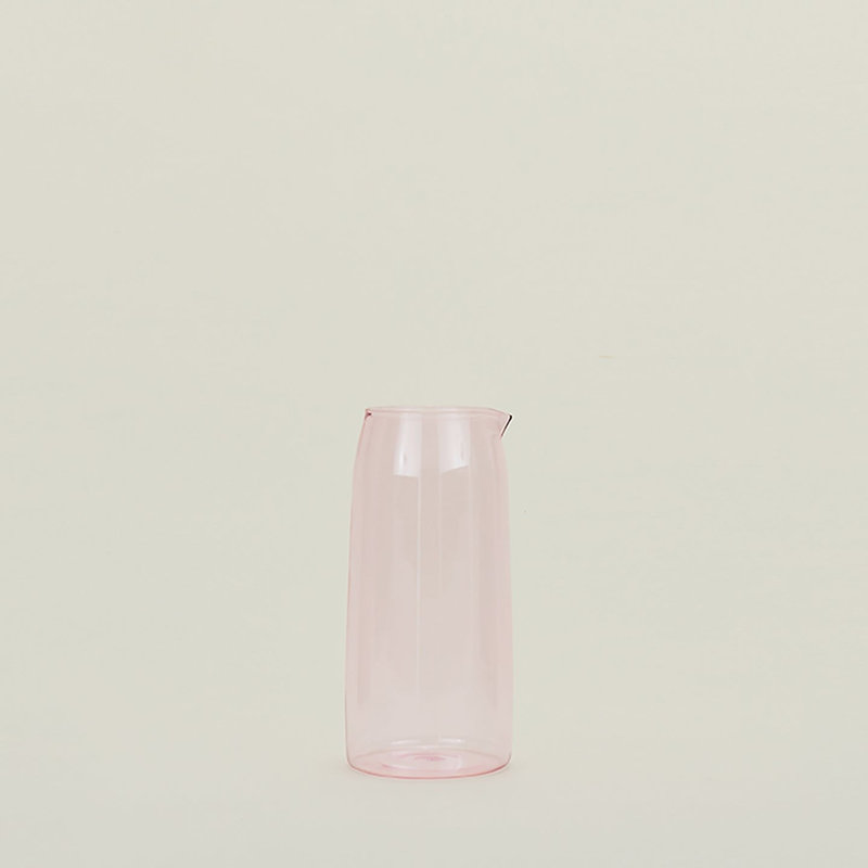 Glass Pitcher, Blush