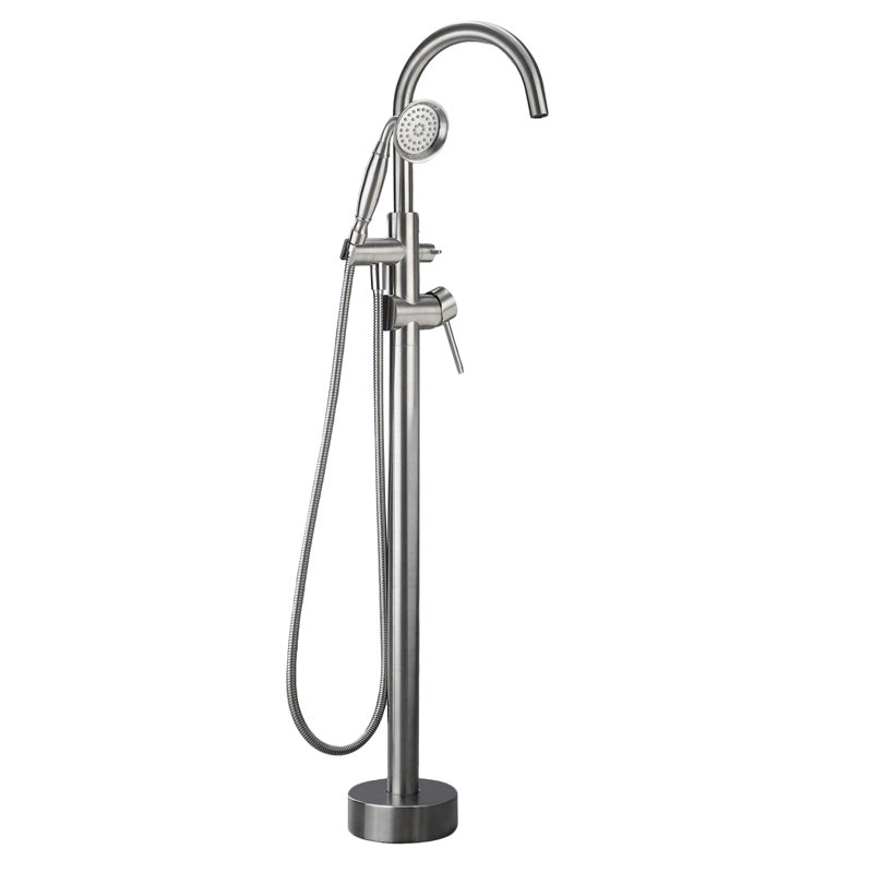 Robinet de baignoire autoportant avec douche à main Topcraft