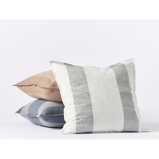 Coyuchi Lost Coast Decorative Organic Pillow Cover Earth