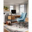 Glass Top Writing Desk-1379797484