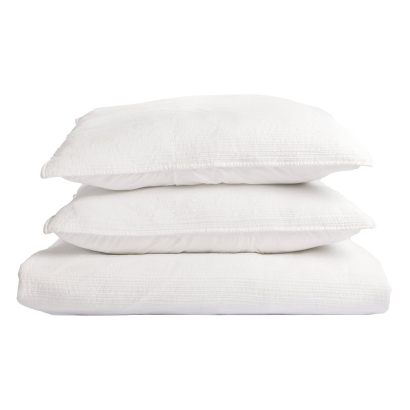 So Soft 3pc. Quilt Set, King Quilt, White