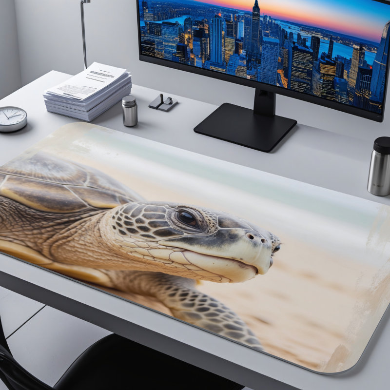 Polyester Desk Pad, 23.6x13.8