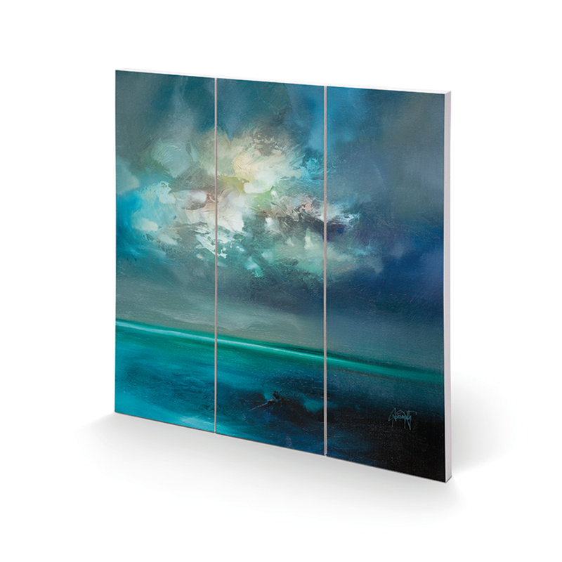 Isle Of Skye Emerges by Scott Naismith - No Frame Painting on Wood