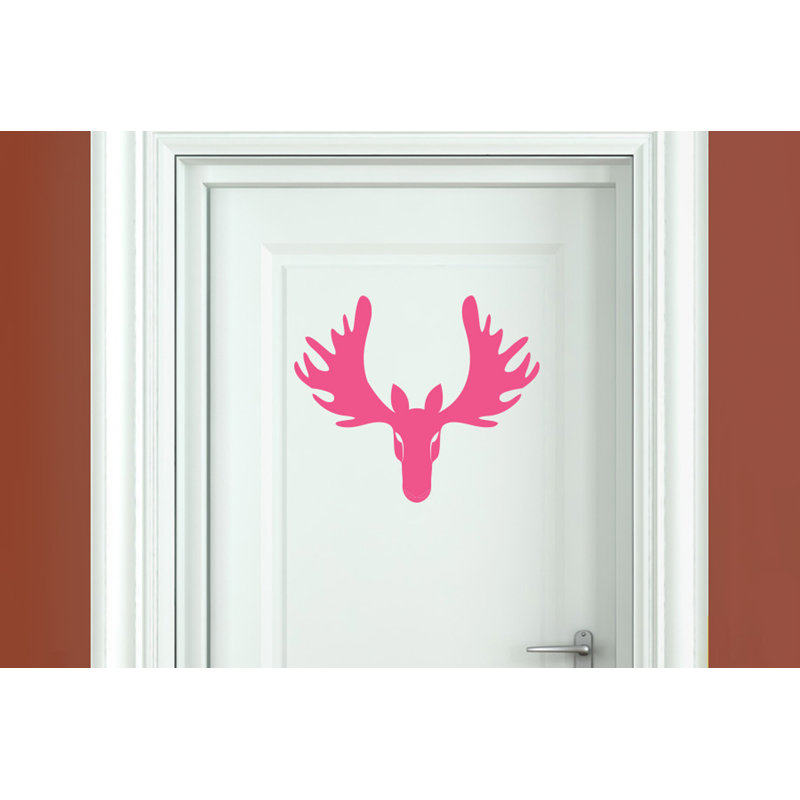 Animals Wall Decal, Pink