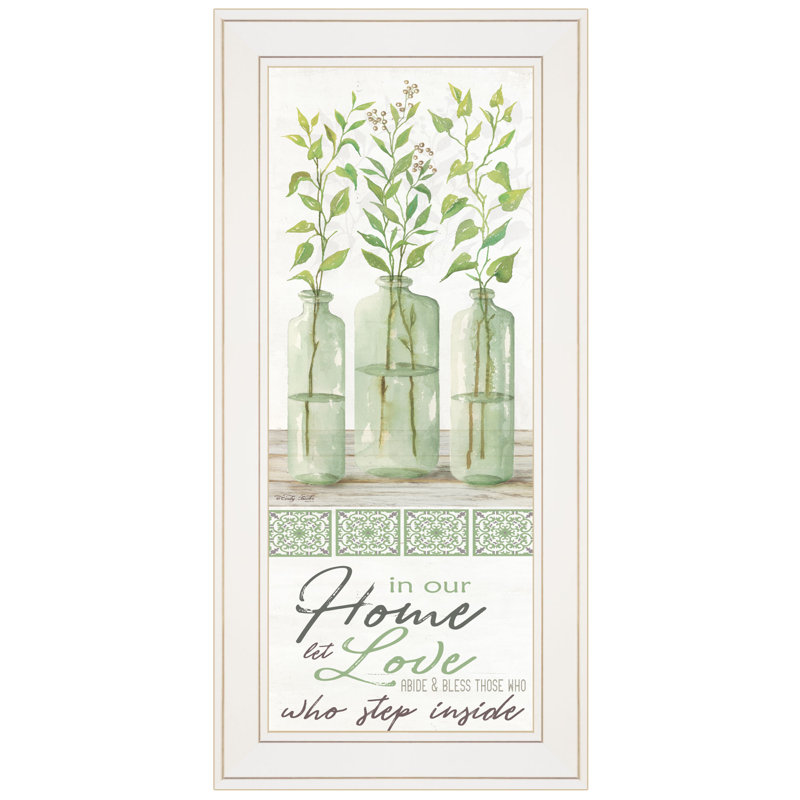 'In Our Home' by Cindy Jacobs - Picture Frame Painting Print on Paper