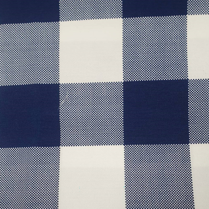 Outdoor Seat/Back Cushion, Navy Buffalo