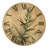Sage Desert Study - Botanical Round Solid Wood Wall Clock-1765895623
