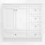 Meuble-lavabo simple 36 po avec lavabo en céramique-790094471