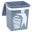 Elizabeth Street Plastic Manual Lift Waste Bin-1170677876-1170677877
