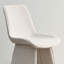 Chaises d'appoint modernes rembourrées avec silhouette incurvée-1769292952