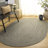 Braided Hand Loomed Performance Solid Color Indoor Indoor/Outdoor Area Rug-801708330
