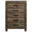 Commode de chambre à 5 tiroirs