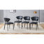 Ensemble de 4 chaises de salle à manger rembourrées Minimalist-194662275