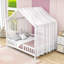 Lit plateforme en bois avec rampes Montessori-439203168-439203169