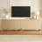 Fluted Sideboard Buffet Cabinet with Solid Wood Legs-975134559