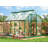 6 ft. W x 9 ft. D Greenhouse for Outdoors, with Quick Setup Structure and Roof Vent, Green