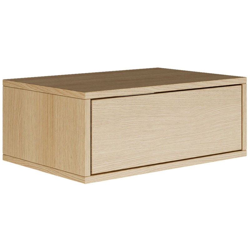 50cm W Manufactured Wood Bedside Table