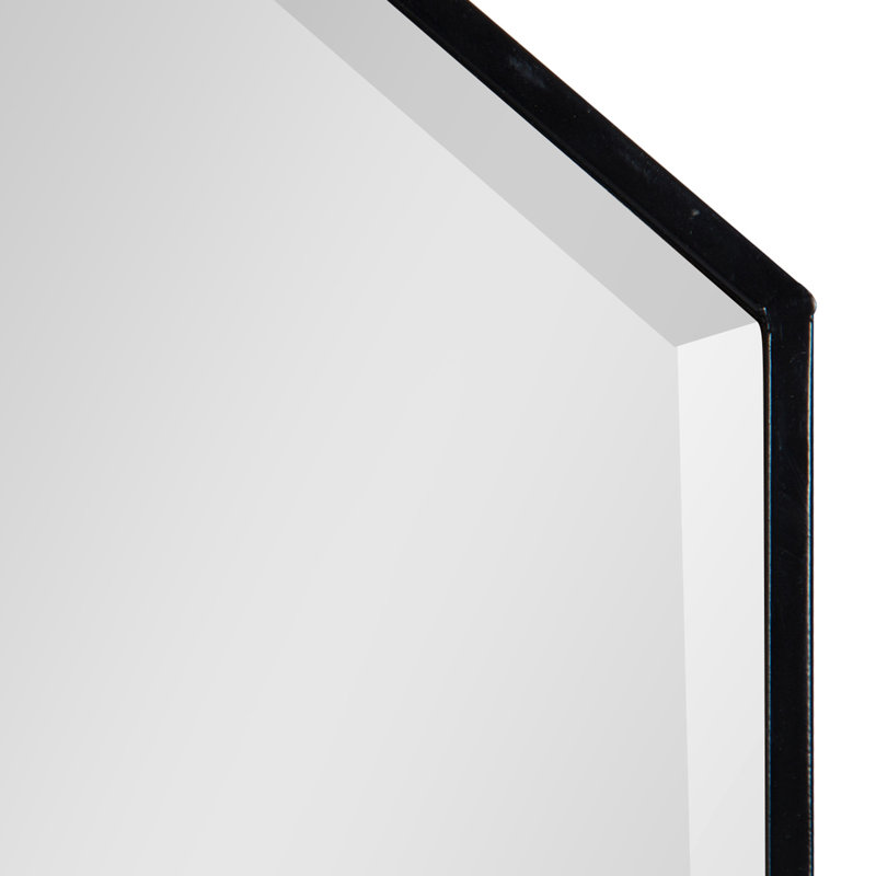 Miroir d'appoint Postell, Noir
