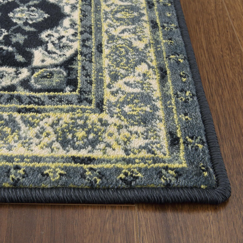 Tapis oriental à poils courts et à poils courts, Rectangle 8 pi x 10 pi