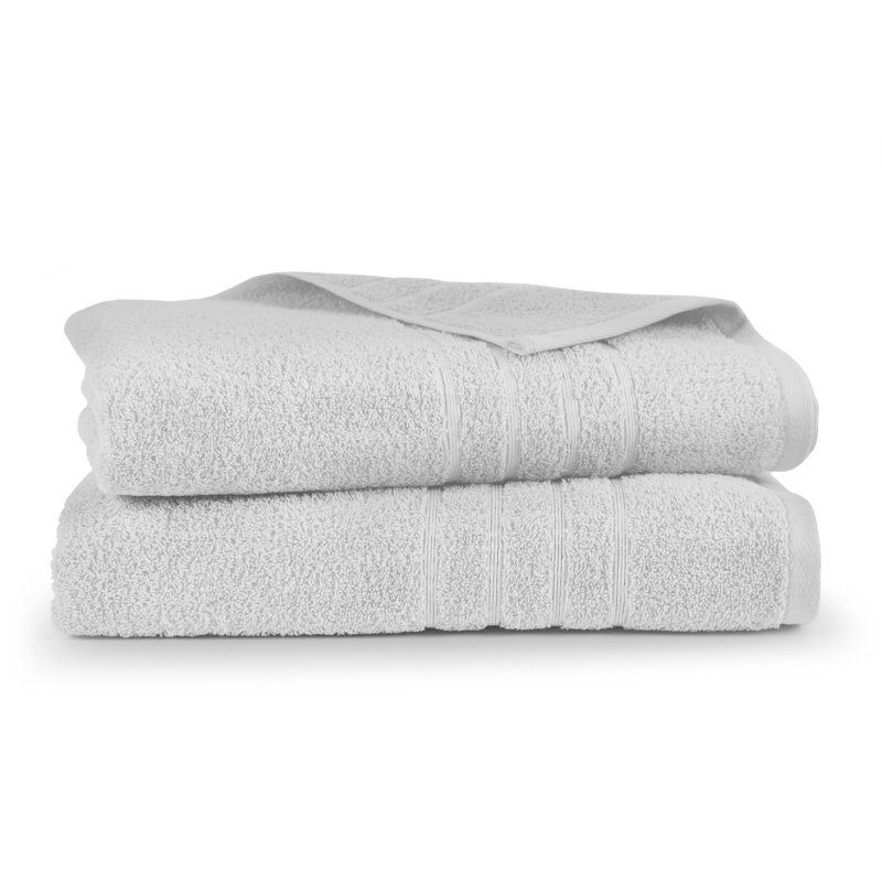 Martex Ultimate 2 Pack Bath Sheet Optical White Towel Set, Optical White