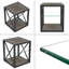 Table de chevet moderne 1 pièce pour chambre à coucher et salon, table d'appoint de style industriel-1439271421