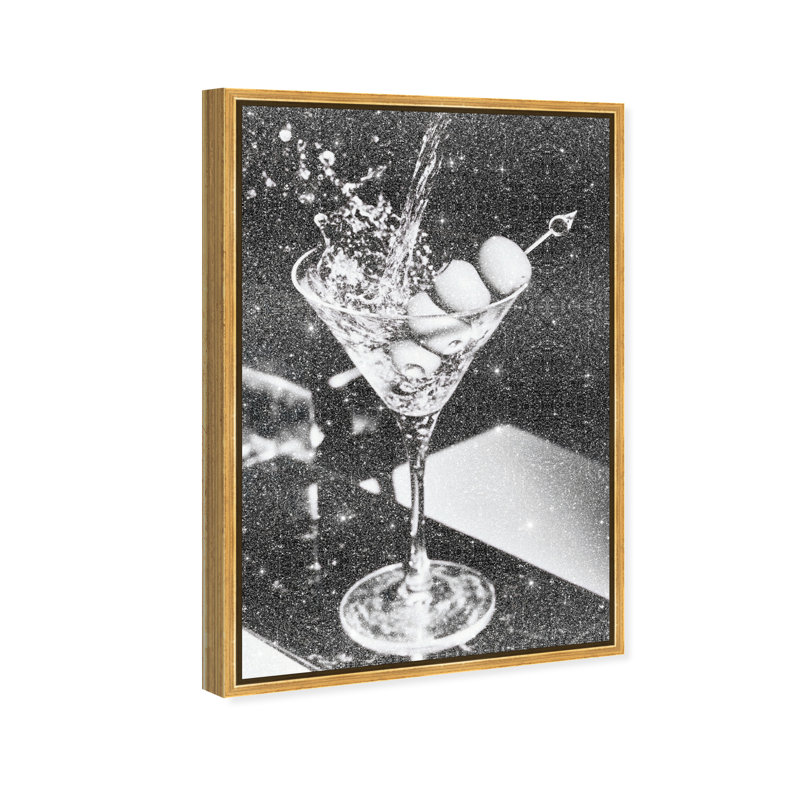 Chill Time III Print by Oliver Gal, 16"H x 11"W, Gold Floater Frame