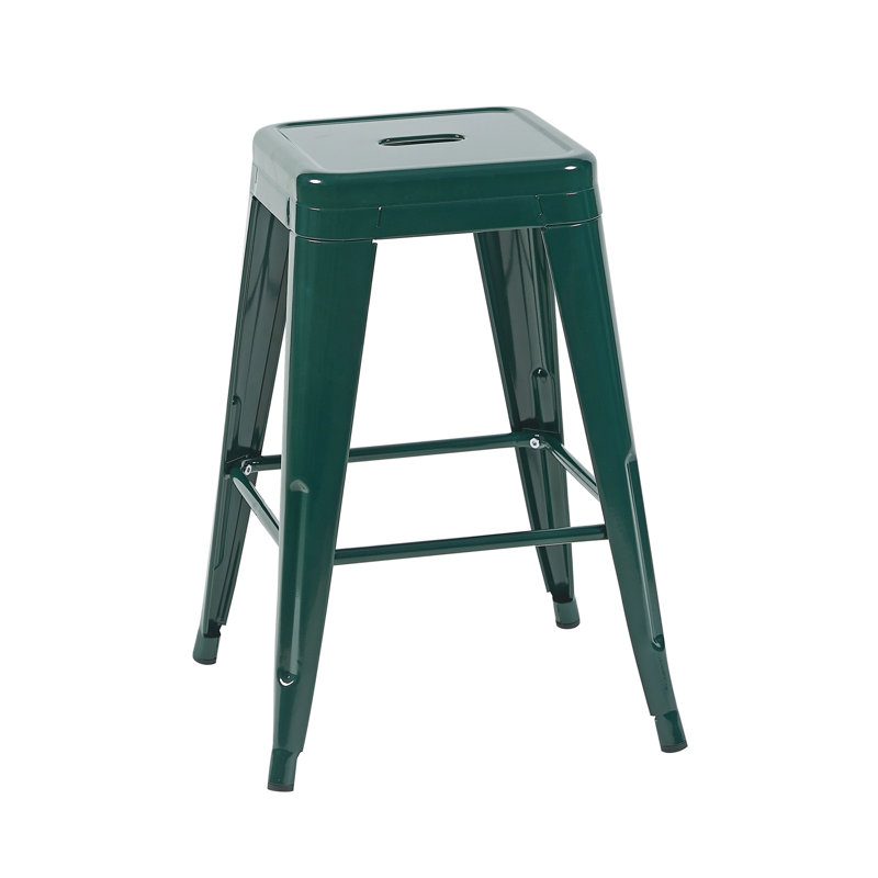 Counter Height Stool, Green, 4