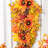 38"H Fall Oversized Sunflower Teardrop