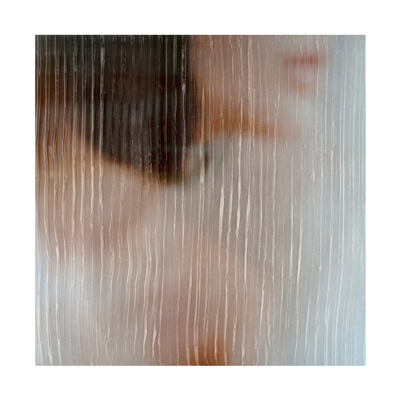Art mural sur toile tendue - «Glassine Memory II» de Victoria Barnes pour décor de salon, de chambre à coucher ou de bureau - 18 x 18
