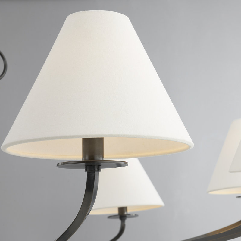 Lustre Stacey 8 lumières par Becki Owens pour Hudson Valley Lighting, Bronze vieilli
