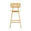 Tabouret de bar en bois Bari, ensemble de 2-123072422