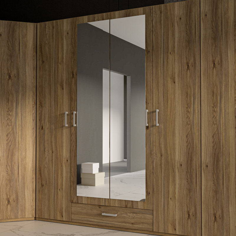 Sugata Manufactured Wood Wardrobe, Mauvella oak