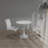 Elegant Round Dining Table Set Modern Style For Kitchen And Dining Space