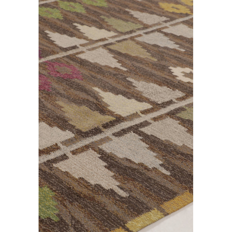 Cotton and Wool Area Rug