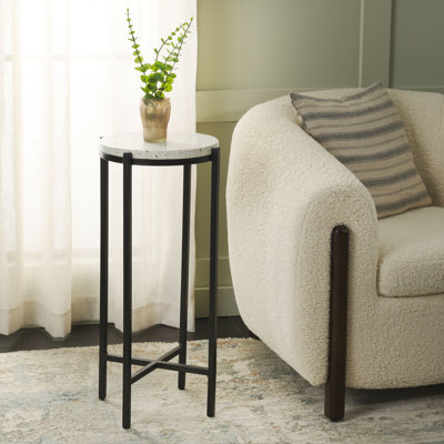 Albane Marble Top End Table
