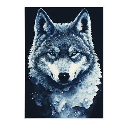 Winter Wolf Art No.1 - Wall Art