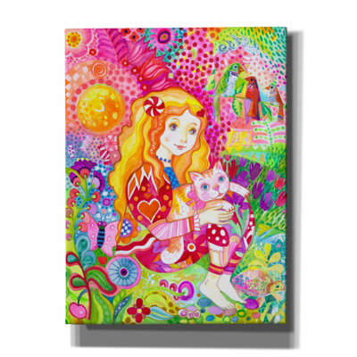 «Happy Time» par Oxana Zaika, art mural sur toile
