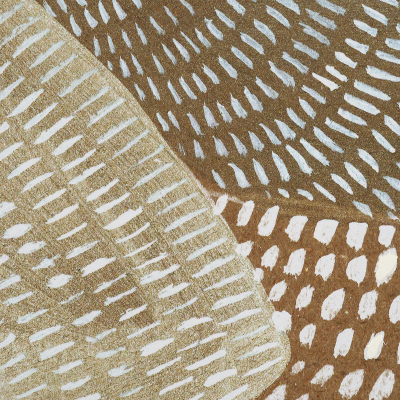 Toile encadrée texturée à motifs mystiques par Emma Peal