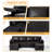 108" U-Shape Sectional Sleeper Sofa Bed With Adjustable Backrest,Pull-Out Reversible Couch With Storage Chaises, Suede Leather Convertible Sofa With USB Charging Port For Living Room, House-941662752